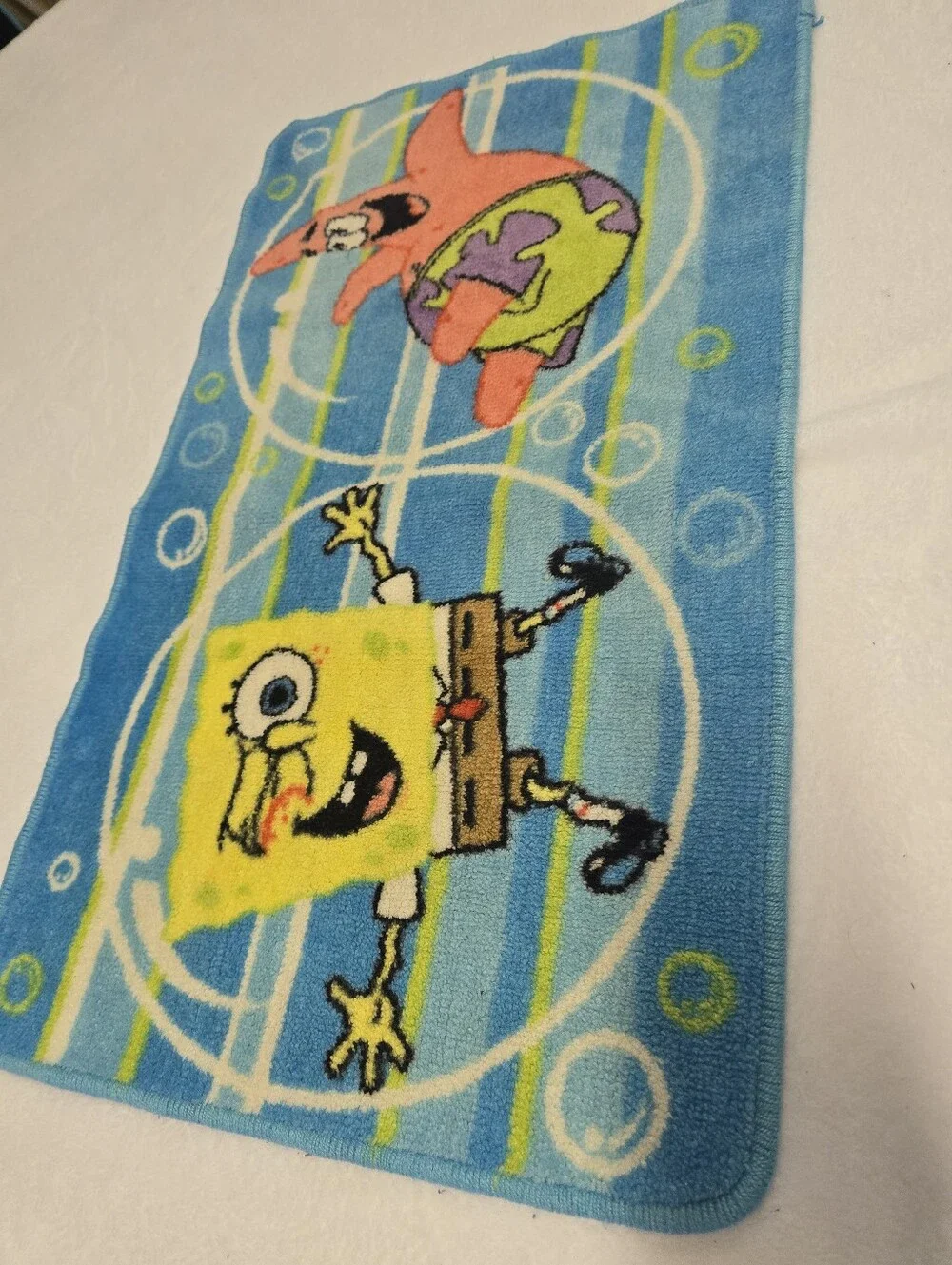SpongeBob SquarePants & Patrick Blue Kids Rug 17x29